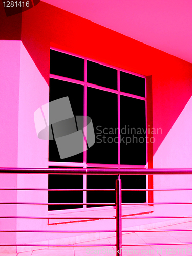 Image of Colored Modern Corner Office