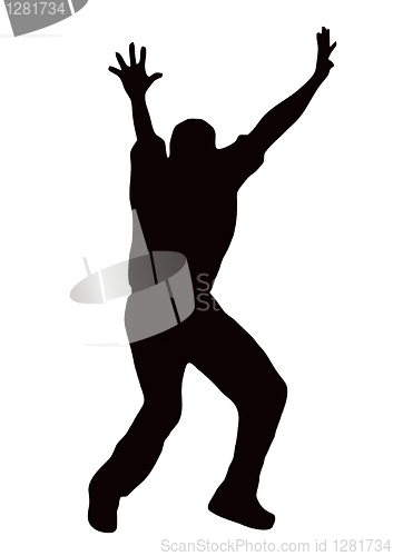 Image of Sport Silhouette - Bowler Appealing