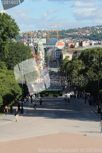 Image of Main street of Oslo