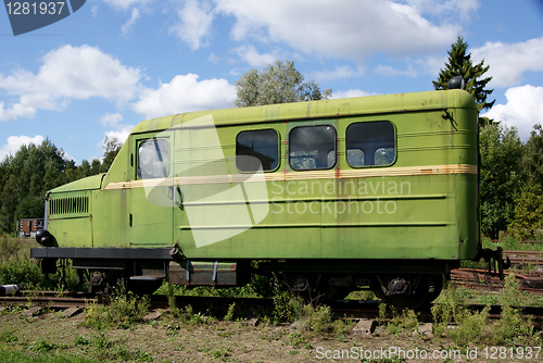 Image of The railway car