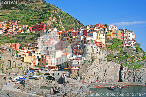 Image of Italy. Cinque Terre. Manarola 