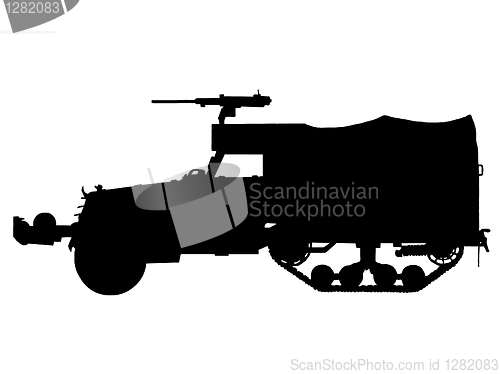 Image of WW2 - Halftrack Armoured Car