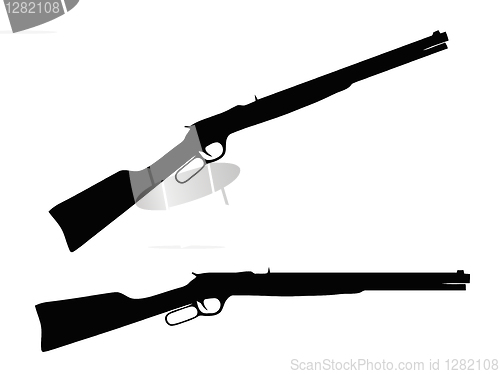 Image of Weapons Silhouette Collection - Firearms