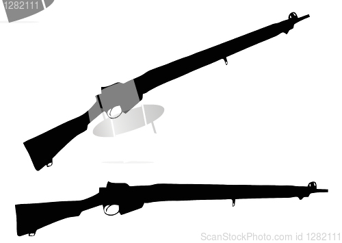 Image of Weapons Silhouette Collection - Firearms