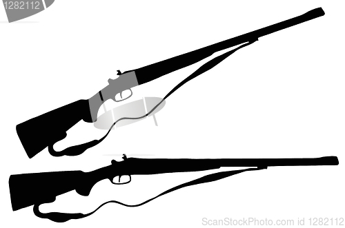 Image of Weapons Silhouette Collection - Firearms