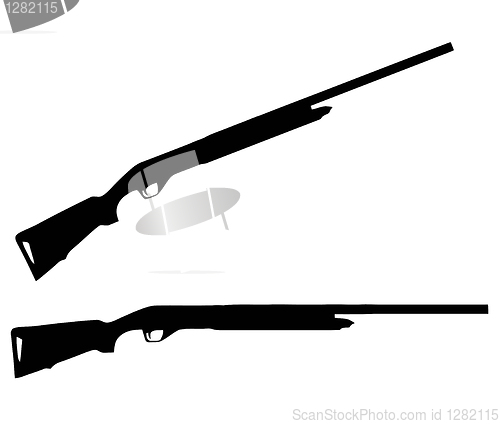 Image of Weapons Silhouette Collection - Firearms