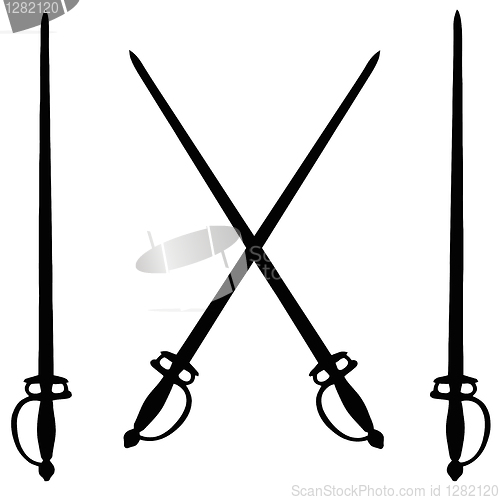 Image of Weapons Silhouette Collection - Swords