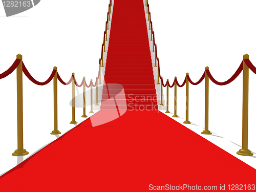 Image of Red Carpet Stairs - Stairway to fame