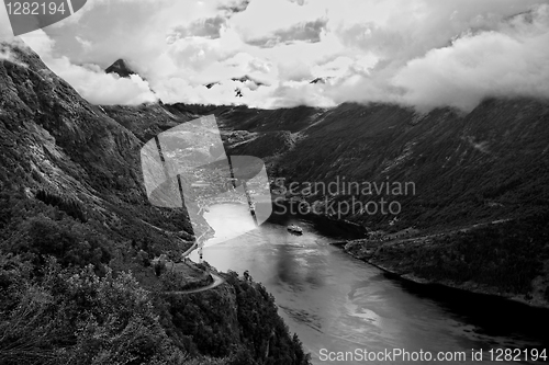 Image of View of Geiranger