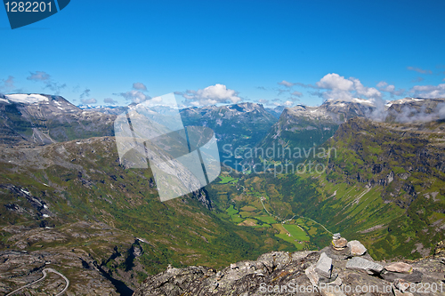 Image of View of Geiranger