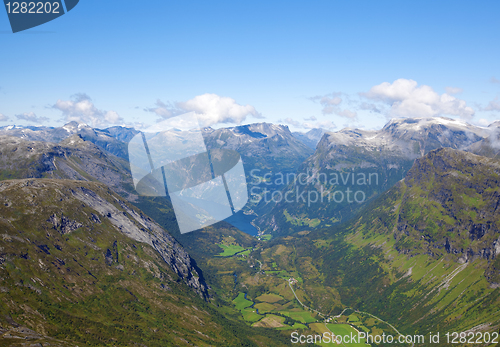 Image of View of Geiranger