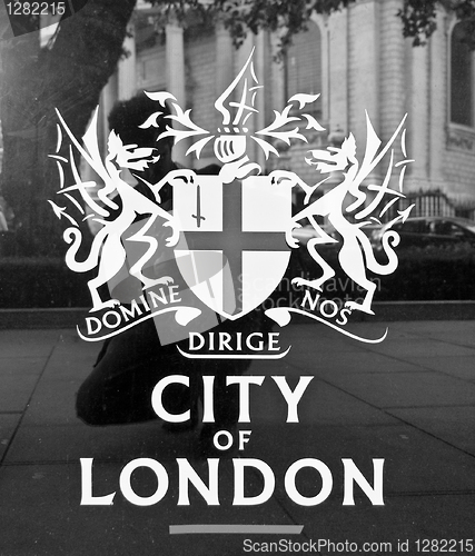 Image of London coat of arms