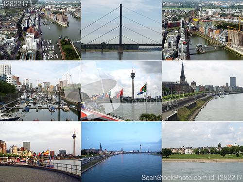 Image of Duesseldorf landmarks