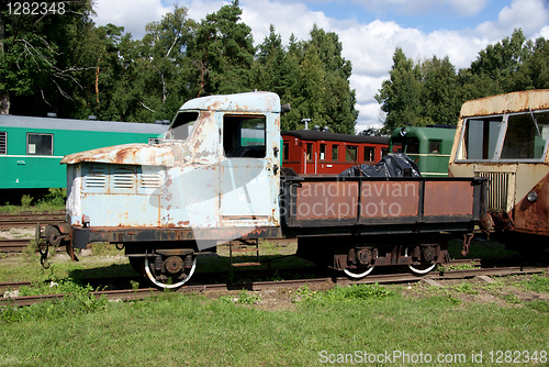 Image of The railway car