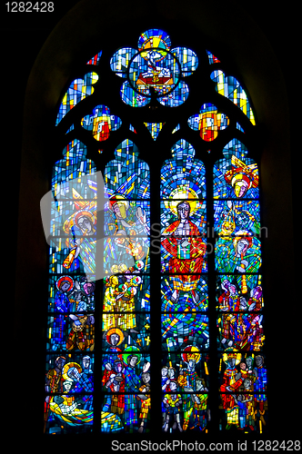 Image of Stained glass window