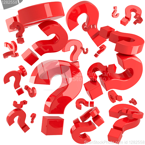 Image of Red questions