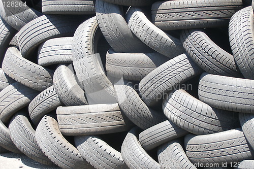 Image of old tires