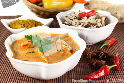 Image of yellow curry