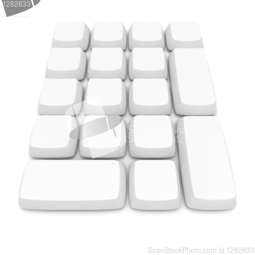 Image of Blank keyboard