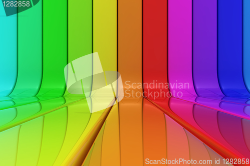 Image of Rainbow swatch