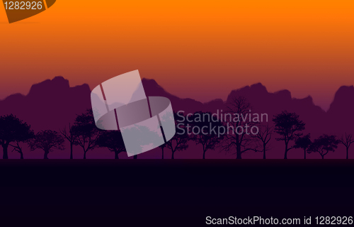 Image of African Sunset