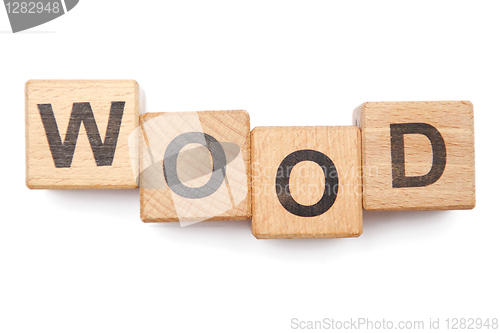 Image of Wooden blocks