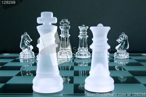 Image of Chess King Queen Knights