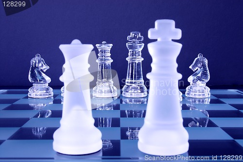 Image of Chess King Queen Knights