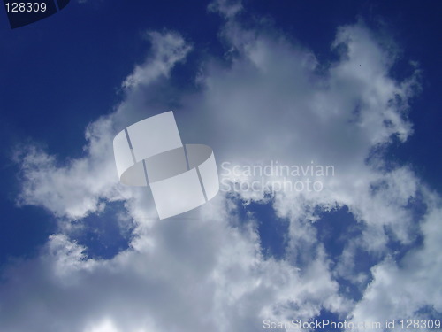 Image of sky in summer