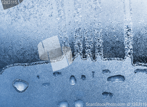 Image of icy glass