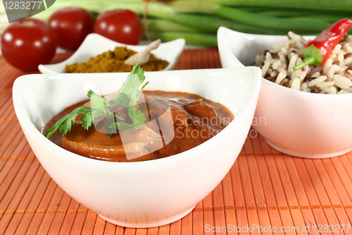 Image of red curry