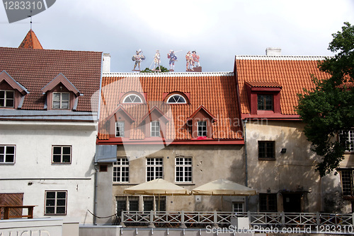 Image of Buildings in old Tallinn