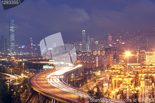 Image of Hong Kong Bridge of transportation 