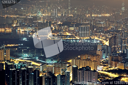 Image of city night