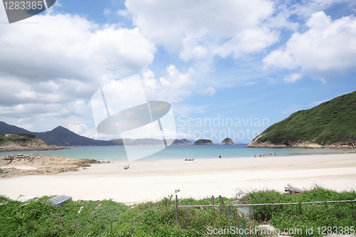 Image of beach in Hong Kong 