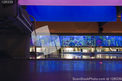 Image of Abstract Bowling Alley