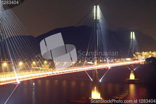 Image of traffic bridge