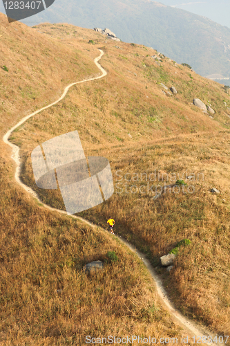 Image of path in mountain