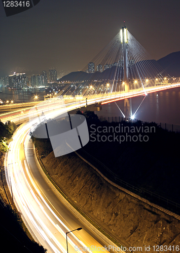 Image of traffic bridge