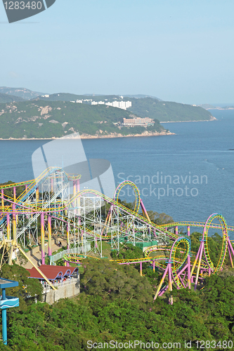 Image of Amusement park rides 