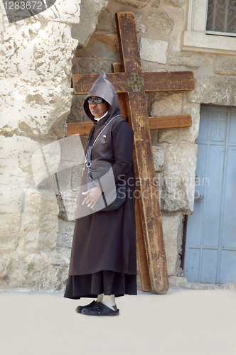 Image of Pilgrim in Jerusalem