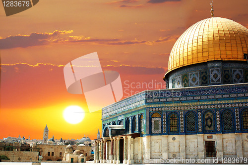 Image of Dome of the Rock in Jerusalem