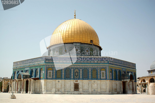 Image of Dome of the rock in Jerusalem