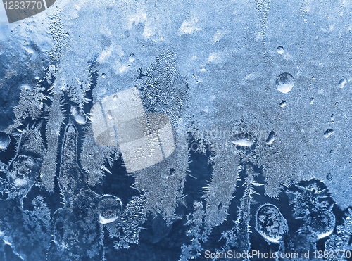 Image of frozen glass