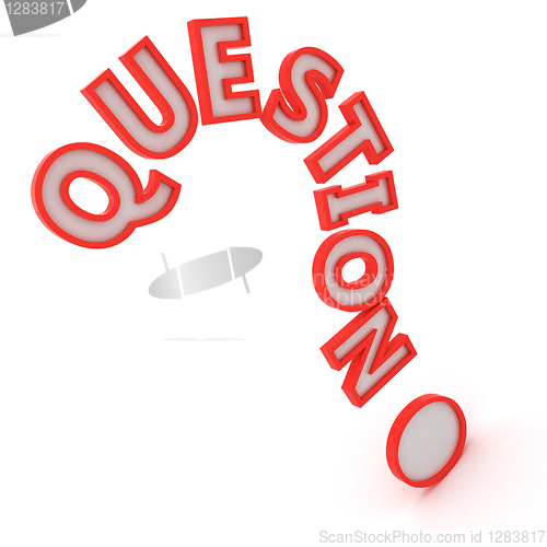 Image of Big question mark