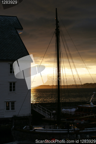 Image of Ålesund in Sunset