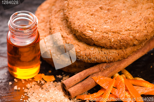 Image of Cookies with cinnamon and orange
