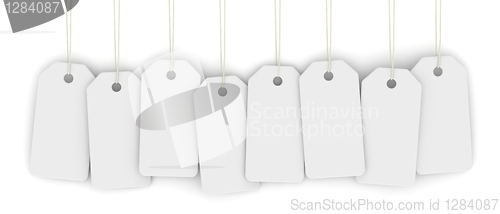 Image of White price tags