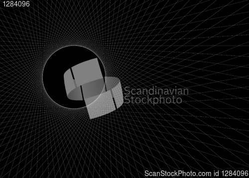 Image of Mesh grid illustration background