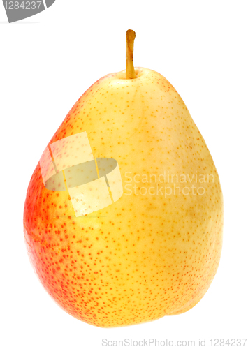 Image of Single a red-yellow pear